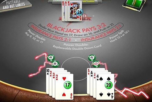 Wagerworks power blackjack